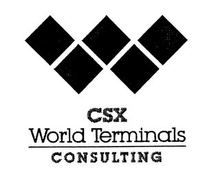 W CSX WORLD TERMINALS CONSULTING logo