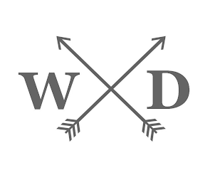 W D logo