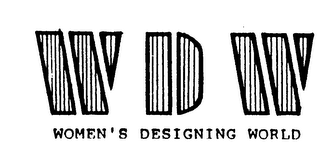 W D W WOMEN'S DESIGNING WORLD logo