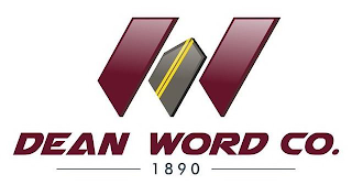 W DEAN WORD CO. 1890 logo