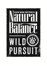 W DICK VAN PATTEN'S NATURAL BALANCE WILD PURSUIT logo