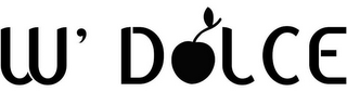 W' DOLCE logo