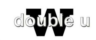 W DOUBLE U logo