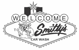 W E L C O M E  TO SMITTY'S CAR WASH logo