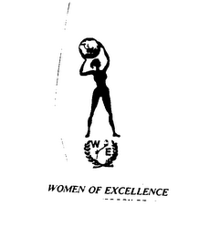 W E WOMEN OF EXCELLENCE logo