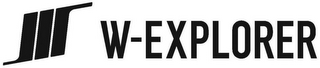 W-EXPLORER logo
