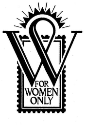 W FOR WOMEN ONLY logo