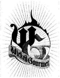 W G WICKED GOURMET logo