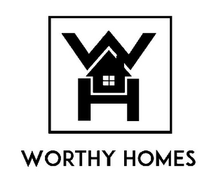 W H WORTHY HOMES logo
