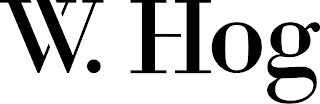 W. HOG logo