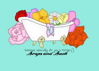 W HOMEMADE ESPECIALLY FOR YOU IN MICHIGAN SOAPS AND SUCH logo