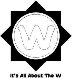 W IT'S ALL ABOUT THE W logo