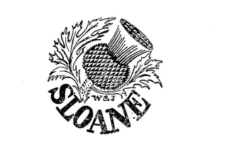 W & J SLOANE logo