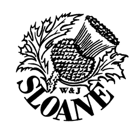 W & J SLOANE logo