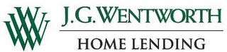 W J.G. WENTWORTH HOME LENDING logo