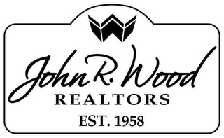 W JOHN R. WOOD REALTORS EST. 1958 logo