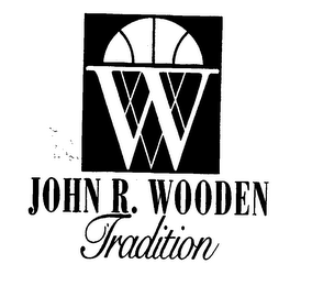 W JOHN R. WOODEN TRADITION logo