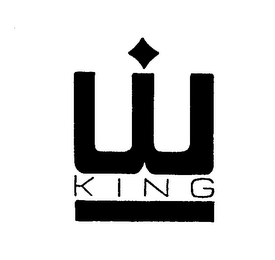 W KING logo