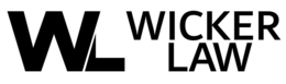 W, L, WICKER LAW logo