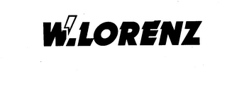 W. LORENZ logo