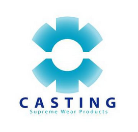 W M CASTING SUPREME WEAR PRODUCTS logo