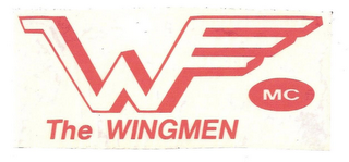 W MC THE WINGMEN logo