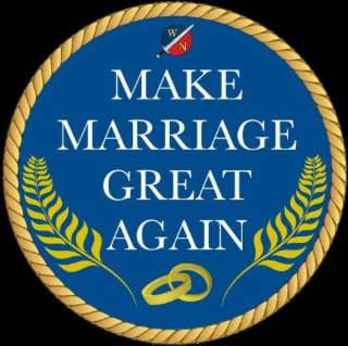 W N MAKE MARRIAGE GREAT AGAIN logo