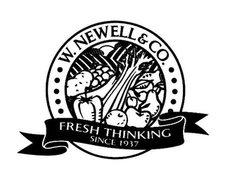 W. NEWELL & CO. FRESH THINKING SINCE 1937 logo