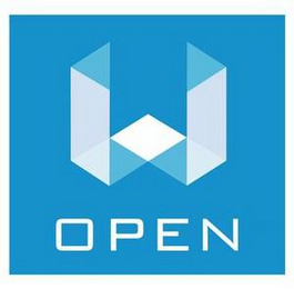 W OPEN logo