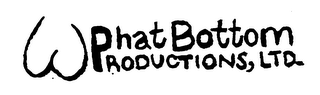 W PHAT BOTTOM PRODUCTIONS, LTD. logo