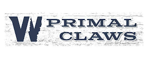 W PRIMAL CLAWS logo