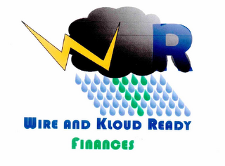 W R F WIRE AND KLOUD READY FINANCES logo
