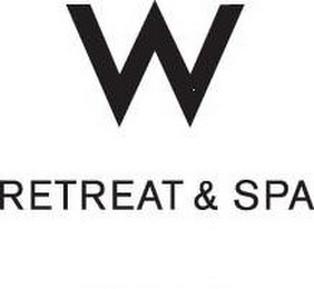 W RETREAT & SPA logo