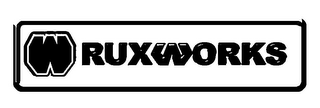 W RUXWORKS logo