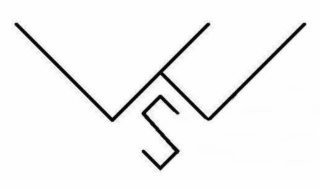 W S logo