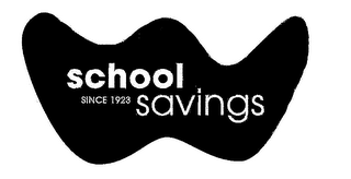 W SCHOOL SAVINGS SINCE 1923 logo