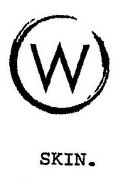 W SKIN. logo