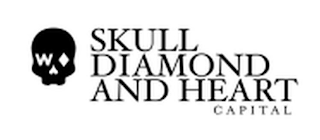 W SKULL DIAMOND AND HEART CAPITAL logo