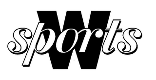 W SPORTS logo
