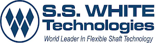 W S.S. WHITE TECHNOLOGIES WORLD LEADER IN FLEXIBLE SHAFT TECHNOLOGY logo