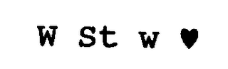 W ST W logo