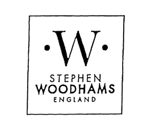 W STEPHEN WOODHAMS ENGLAND logo