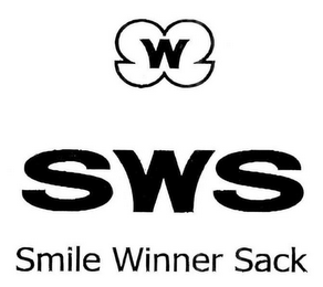 W SWS SMILE WINNER SACK logo