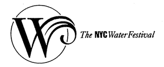 W THE NYC WATER FESTIVAL logo