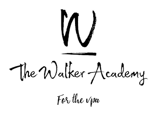 W THE WALKER ACADEMY FOR THE VPA logo