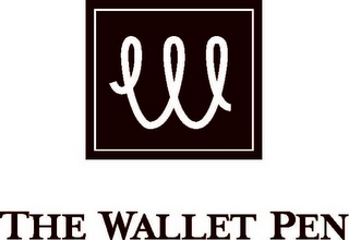 W THE WALLET PEN logo
