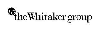 W THE WHITAKER GROUP logo