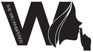 W THE WIG WHISPERER logo