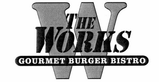 W THE WORKS GOURMET BURGER BISTRO logo