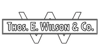 W THOS. E. WILSON & CO. logo
